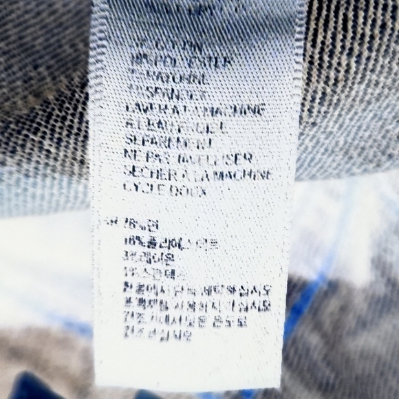 21 Denim Classic Blue Denim Jeans 5 pocket Button Zipper Stretch Women's 27x29 - Picture 10 of 15